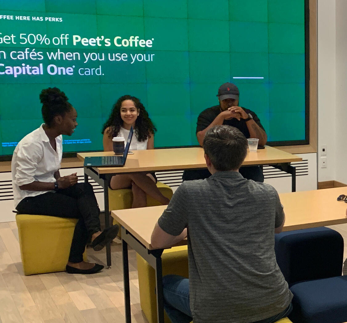 panel of women and nonbinary people